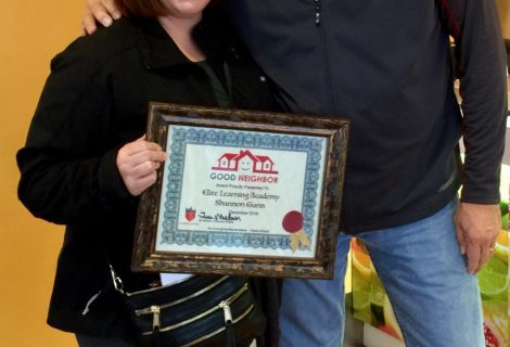 Elite Learning Academy and Founder Shannon Gunn Recipient of December Good Neighbor Award